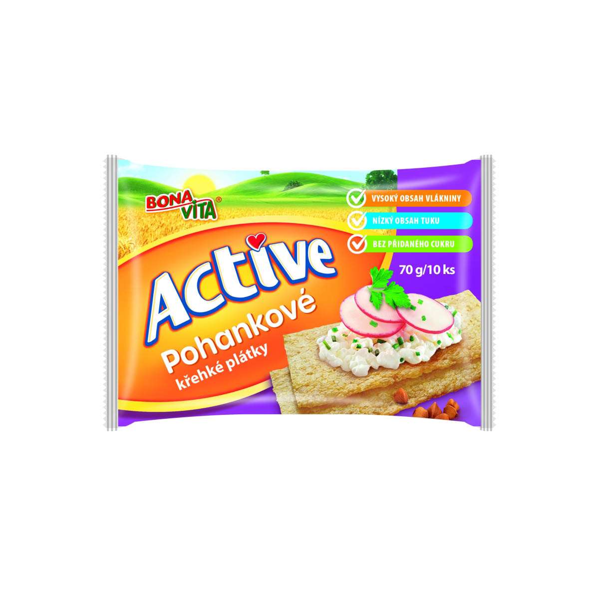 Crisp breadbuckwheat 70 g ELGIO